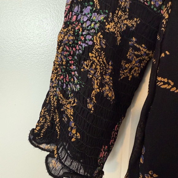 Floral Black Dress - Picture 4 of 7